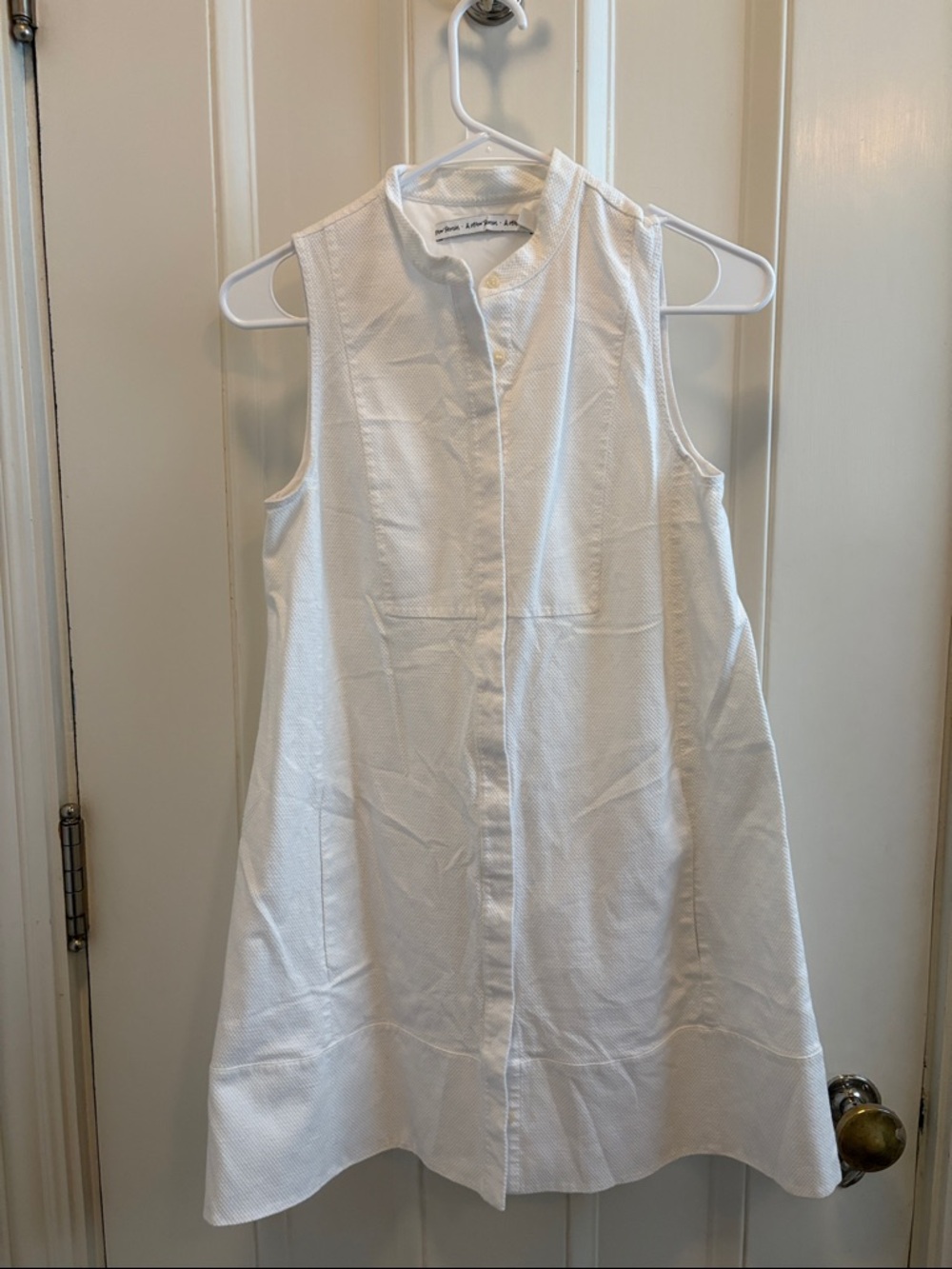 & Other Stories White Sleeveless Dress